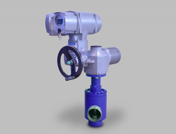 HRAR/HRAB regulating valves with electric actuator